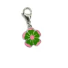 "Fiore verde-rosa"