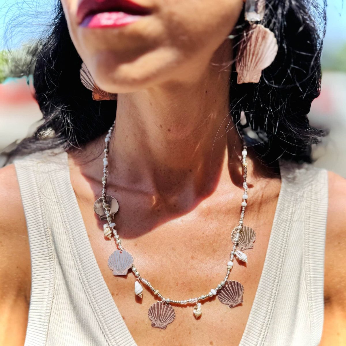 collana conchiglie