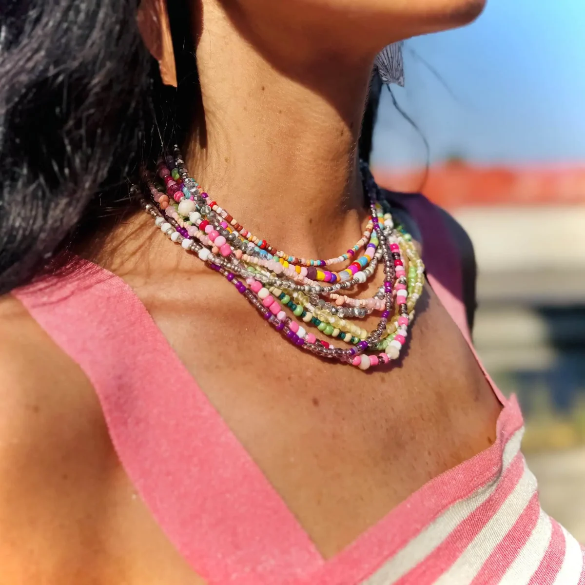 collana multicolor