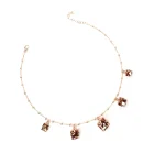 Collana pietre rosa - immagine 9