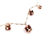 Collana pietre rosa