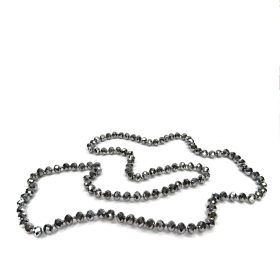 collana lunga argento