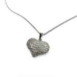 collana cuore swarovski