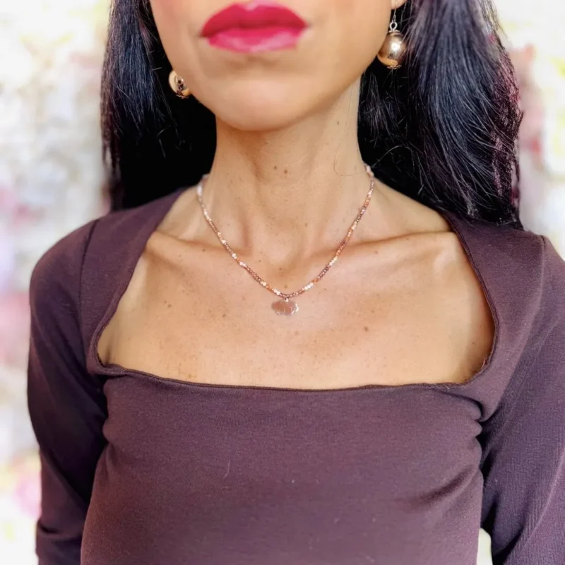 collana ambra con nuvola