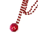 collana con cristallo