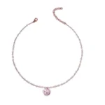 collana con cristallo
