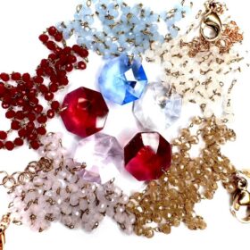 collana con cristallo