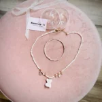 Palla di Natale Teddy di velluto