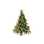 spilla albero di natale