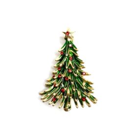 spilla albero di natale