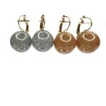 orecchini brillantini