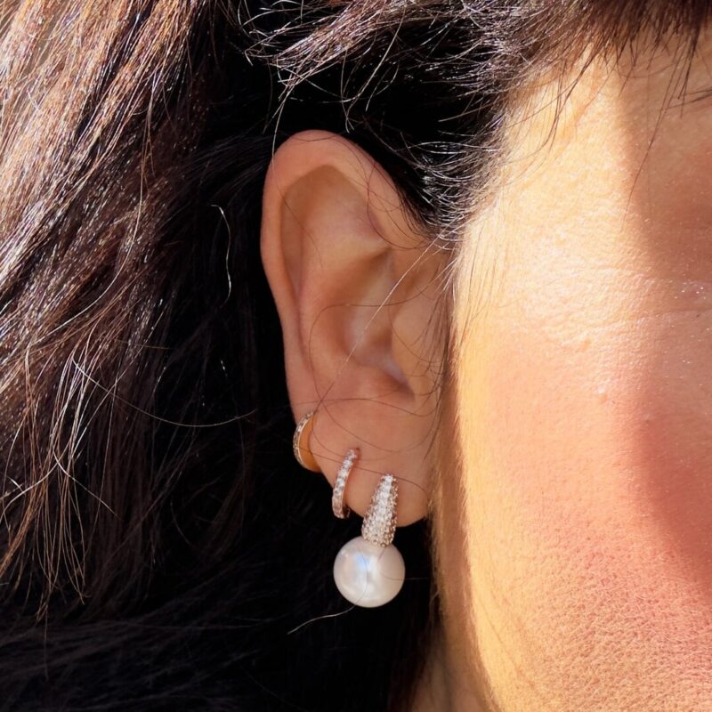 orecchini con strass