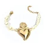 Bracciale cuore sacro