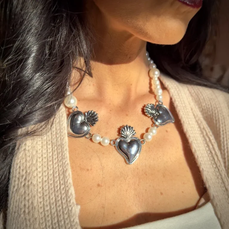 Collana cuore sacro