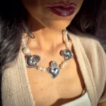 Collana cuore sacro