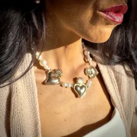 Collana cuore sacro