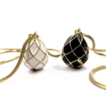 collana goccia uovo